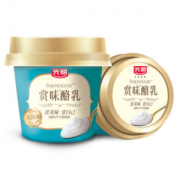 光明 赏味酪乳 风味发酵乳 原味无添加酸牛奶 135g*3 *12件