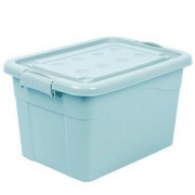 九洲鹿 塑料收纳箱 带轮 68L 2个装 *3件
