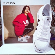 18年全新复刻，adidas Originals Nizza 阿迪达斯 中性复古运动鞋 CQ2333