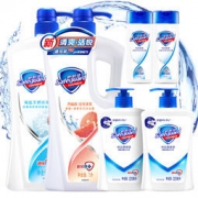 舒肤佳沐浴露套装 2.6L套装海盐1L+西柚1L+纯白洗手液225ml*2+纯白100ml*2 (无皂基，健康清爽，长效抑菌)