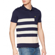 Lyle & Scott 苏格兰金鹰 SP808V 男士条纹纯棉POLO衫