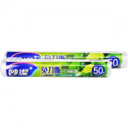 妙洁 保鲜膜 免刀撕点断式 50米*3卷