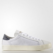 阿迪达斯（Adidas）  Originals CourtVantage 中性帆布运动鞋