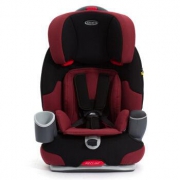 GRACO 葛莱 儿童安全座椅 9个月-12岁 鹦鹉螺系列 8J58DMSN 酱红色