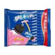 OREO 奥利奥 夹心饼干 草莓味 349g *11件