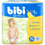 FIVERAMS 五羊 fbibi智能干爽婴儿纸尿裤 XL号 21片 *2件