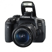 Canon 佳能 EOS 750D 入门级数码单反套机 (18-55mm f/3.5-5.6 IS STM镜头)