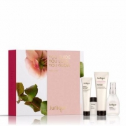 Jurlique 茱莉蔻 茱莉蔻 脸部护理四件套装（花卉水50ml+面膜50ml+日霜40ml+精华水10ml）£35