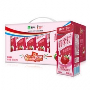 蒙牛 真果粒牛奶饮品（草莓）250g*12 礼盒装*3件