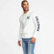 4日0点： OLD NAVY 283781 男士印花连帽卫衣