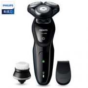 京东PLUS会员： PHILIPS 飞利浦 电动剃须刀 S507904 钢琴黑