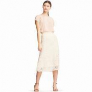 UNIQLO 优衣库 409574 女士蕾丝喇叭裙