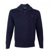 polo RALPH LAUREN 拉夫劳伦 RL3561 男士经典款全棉半高领纽扣长袖针织衫  *2件