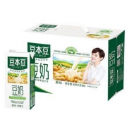 豆本豆 原味豆奶 植物蛋白饮料  1L*6盒 *2件
