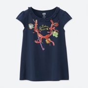 UNIQLO优衣库 女童印花长衫