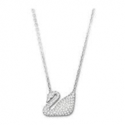 Prime会员直降100： 施华洛世奇（SWAROVSKI） 5007735 银色大号天鹅项链