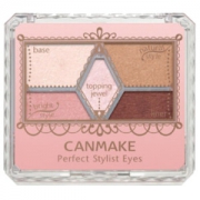 井田(CANMAKE)  完美雕刻五色眼影  3.2g 淡雅米棕色05 粉质细腻五色搭配 日本原装