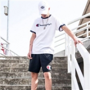 镇店之宝，Champion 冠军牌 男士纯棉运动短裤G856H 两色