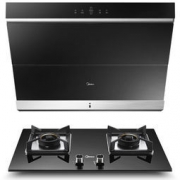 Midea 美的 DJ588R+Q590B 极光系列 烟灶套装