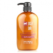 KUMANOYUSHI 熊野油脂 无硅油马油护发素 600ml *3件