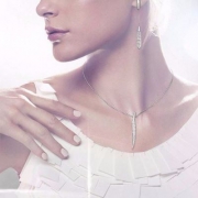 Swarovski 施华洛世奇 Aline 闪亮水晶项链 5020058