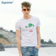 Supreme潮牌联名款短袖t恤