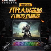 Hasee 神舟 精盾G99E 17.3英寸商务游戏本（i9-8950HK、16GB、1TB+256GB、GTX1070 8G、120Hz）