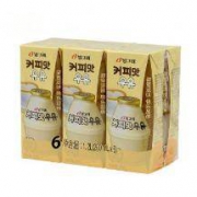 好价：韩国进口 宾格瑞咖啡味牛奶饮料 200ml*6盒