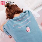 尼班诗 2018夏装新款 女装宽松上衣