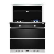 美的（Midea）   90Q3E 集成灶 油烟机，灶具，消毒柜和橱柜四合一