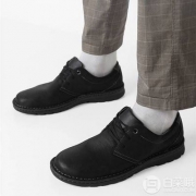 43/44码，2018年新款 Clarks 其乐 Vanek Plain 男士真皮系带鞋2612841