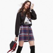 10日0点： stradivarius 02598120001 狗年生肖印花圆领卫衣女