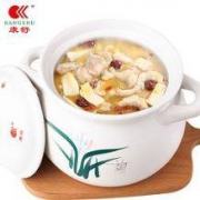 康舒 耐高温炖汤煲熬砂锅2.5L