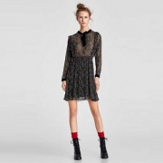 ZARA 女士印花连衣裙