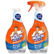 Mr Muscle 威猛先生 厨房重油污净 （淡雅花香）500g+500g *2件