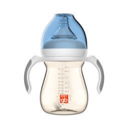gb 好孩子 小饿魔系列 宽口径吸管PPSU奶瓶 240ml *3件