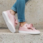 PUMA 彪马 Basket Heart Patent Wn's 蝴蝶结板鞋 Prime会员免费直邮