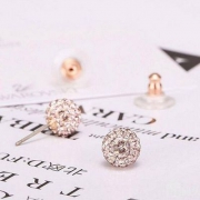 SWAROVSKI 施华洛世奇 Blow 玫瑰金穿孔耳环 5117726