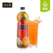 限东北：可口可乐 美汁源 果粒橙 热带果粒 1L*12瓶