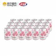 宏宝莱 碳酸饮料 荔枝味 330ml*24听 *6件