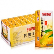 深晖 芒果汁饮料 250ml*24盒*6件+果倍爽 白葡萄汁饮料 200ml*6包*4件