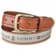 TOMMY HILFIGER 汤米希尔费格 双色拼接真皮皮带 Prime会员凑单免费直邮含税