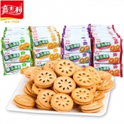 嘉士利  果乐果香夹心饼干 独立包装 综合家庭大礼包 1500克