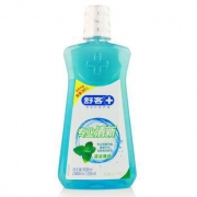 Saky 舒客 专业清新漱口水 清凉薄荷 500ml *22件