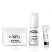 FILORGA 菲洛嘉  360度雕塑靓丽眼霜 15ml+柔润亮泽面膜 50ml 送零时光抗皱面霜7ml