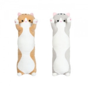 欧迪小猪 猫玩偶毛绒玩具 长条抱枕 4.9高分