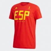 伊涅斯塔落幕：Adidas 西班牙国家队系列 男士训练T恤