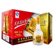 贵州醇 金色铁盒 52度浓香型白酒整箱500mL*6瓶