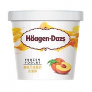 Hagen·Dazs 哈根达斯 酸奶冰淇淋 黄桃风味 100ml *6件