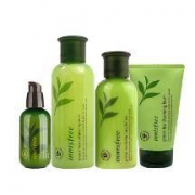 innisfree 悦诗风吟 绿茶平衡水乳洁面+菁露 4件套